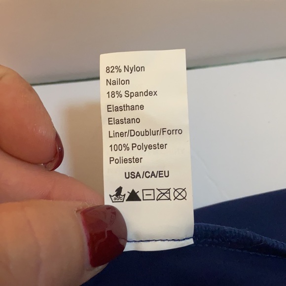 Cocoship Navy blue bathing suit bikini bottoms size 2 XL - Picture 12 of 15